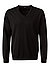 Pullover, Merinowolle extrafine, schwarz - schwarz