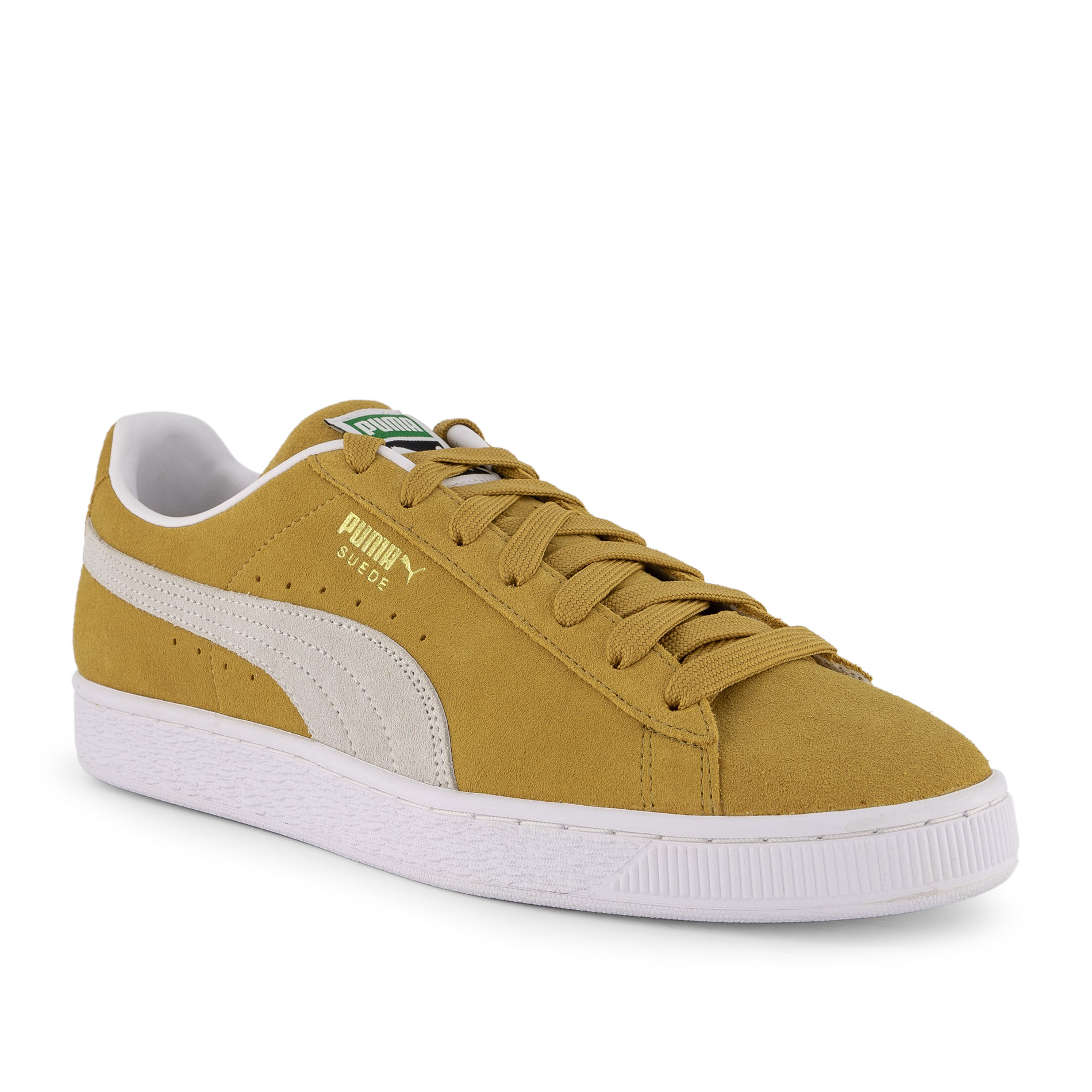 PUMA Herren Sneaker gelb Velours