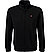 Sweatjacke, Regular Fit, Baumwolle, schwarz - schwarz