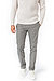 Hose, Slim Fit, Baumwolle, hellgrau meliert - hellgrau