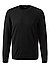 Pullover, Schurwolle, schwarz - schwarz