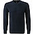 Pullover, Baumwolle, dunkelblau - dunkelblau