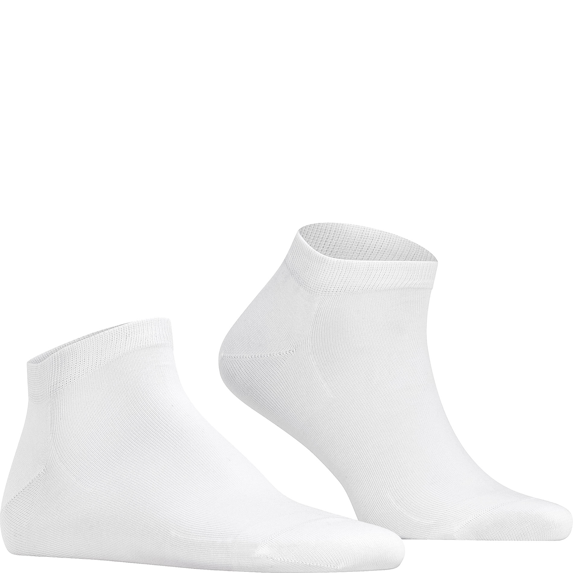 Falke Herren Socken weiß Baumwolle & Mix unifarben