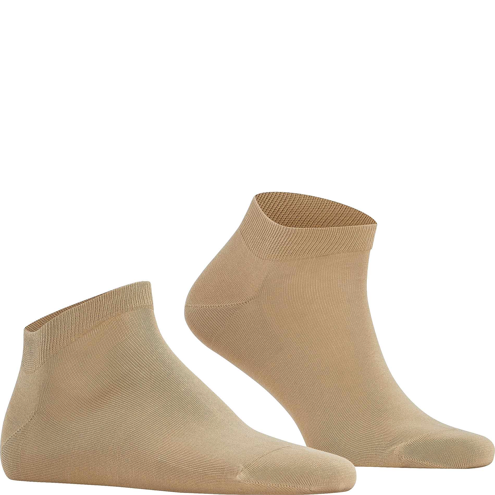 Falke Herren Socken beige Baumwolle & Mix unifarben