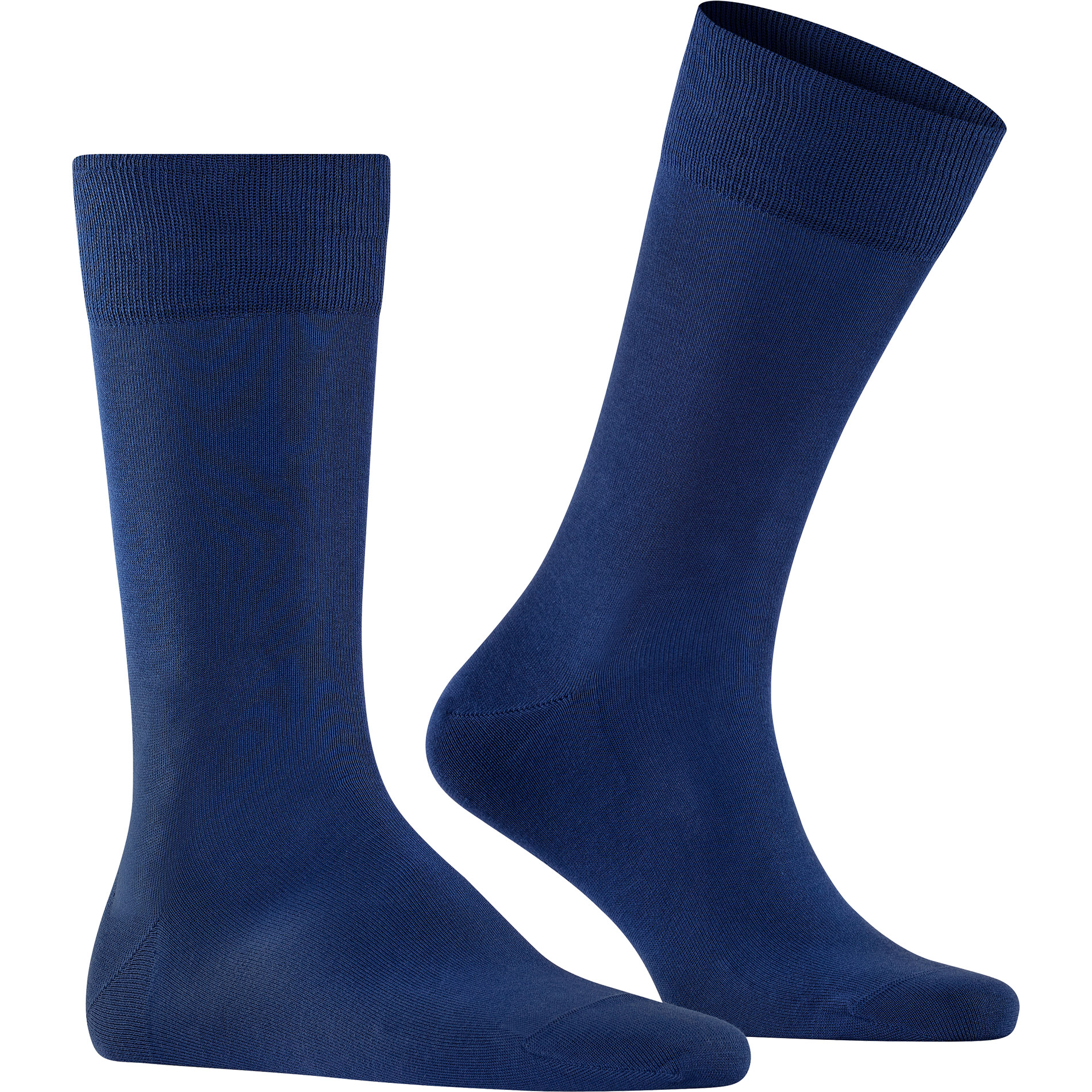 Falke Herren Socken blau Baumwolle & Mix unifarben