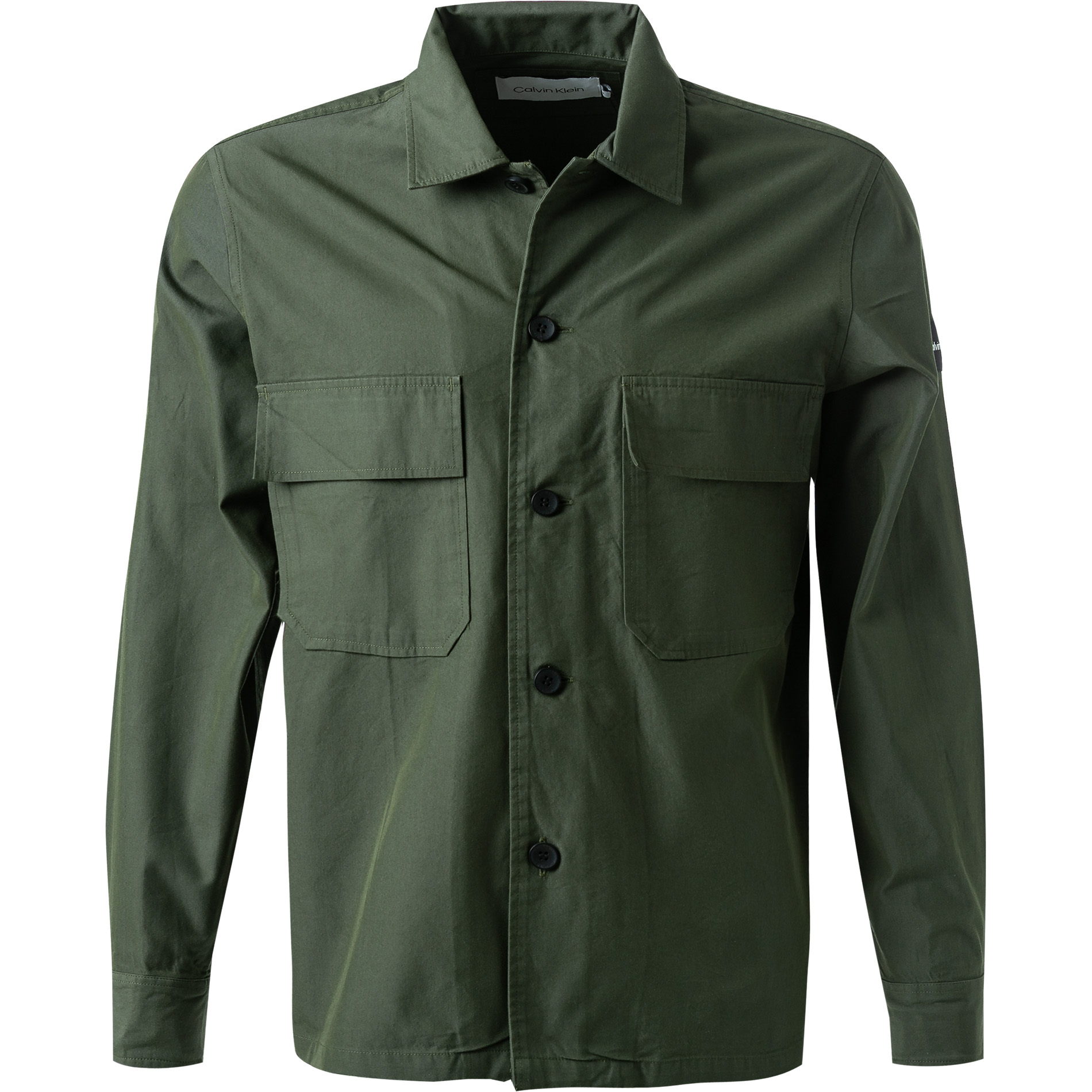 Calvin Klein Herren Overshirt grün