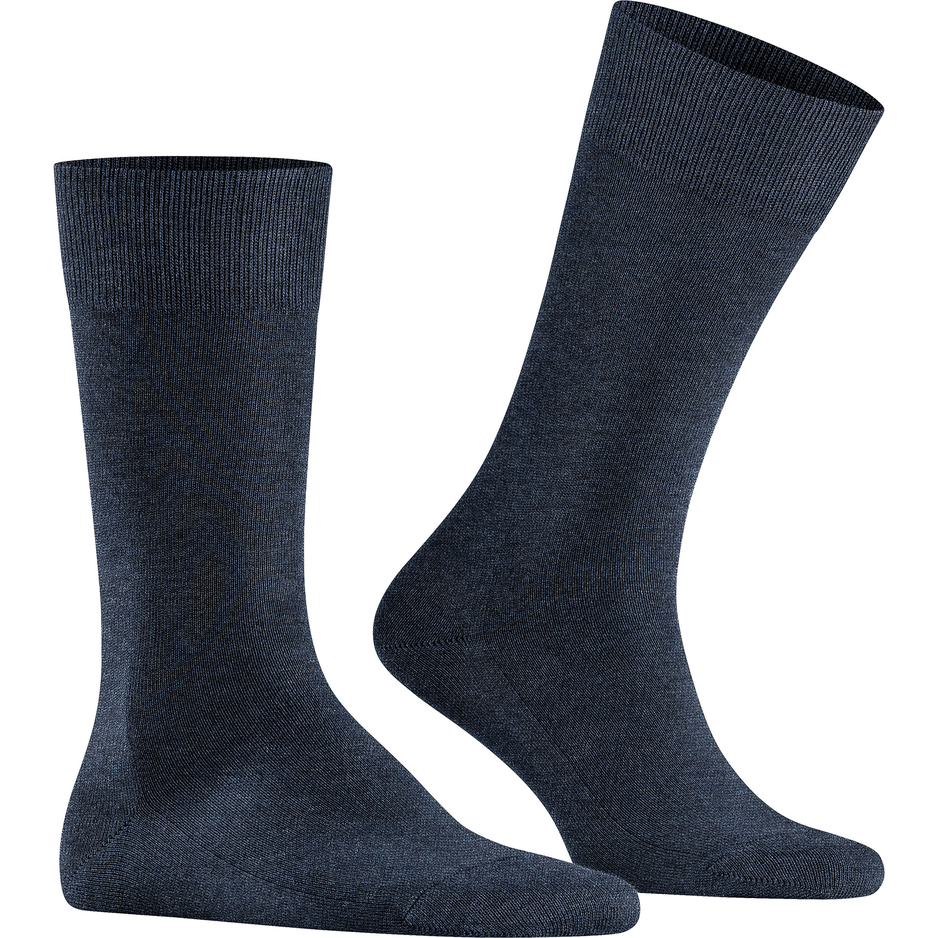 Falke Herren Socken blau Baumwolle & Mix unifarben