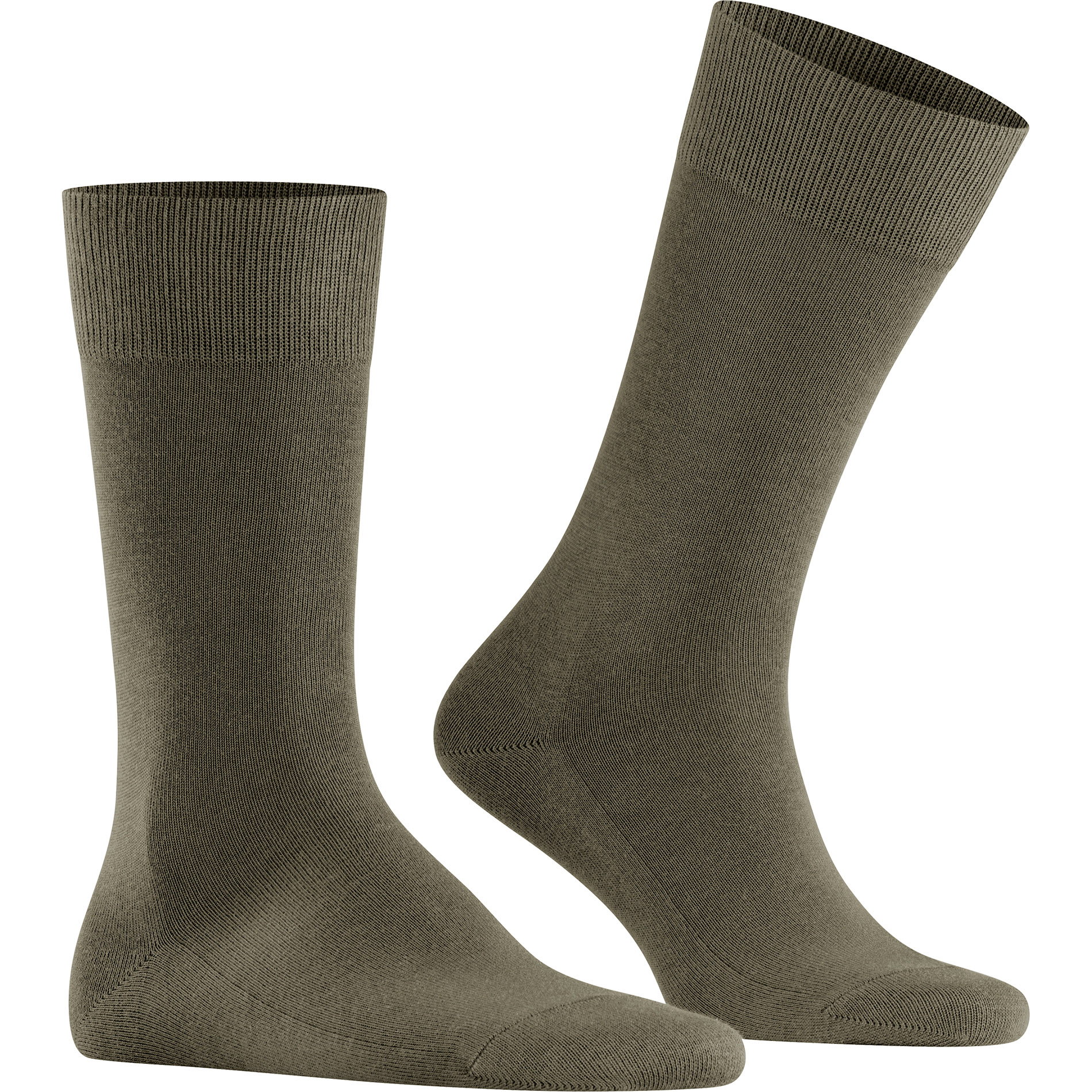Falke Herren Socken grün Baumwolle & Mix unifarben