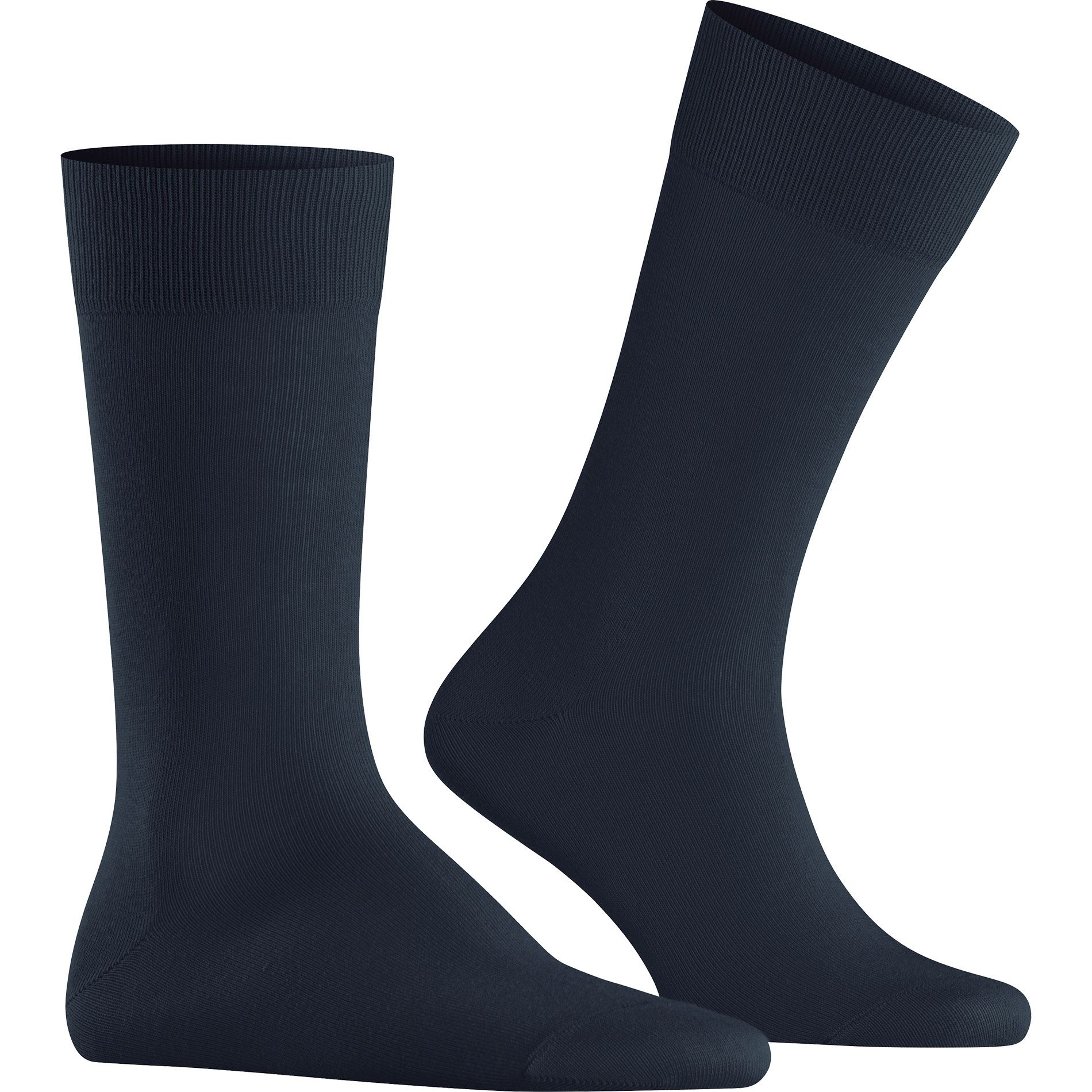Burlington Herren Socken Blau Baumwolle & Mix Unifarben