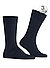 Socken, Bio Baumwolle, marine - marine