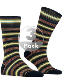Burlington Socken Multi Stripe 3er Pack 21989/6120