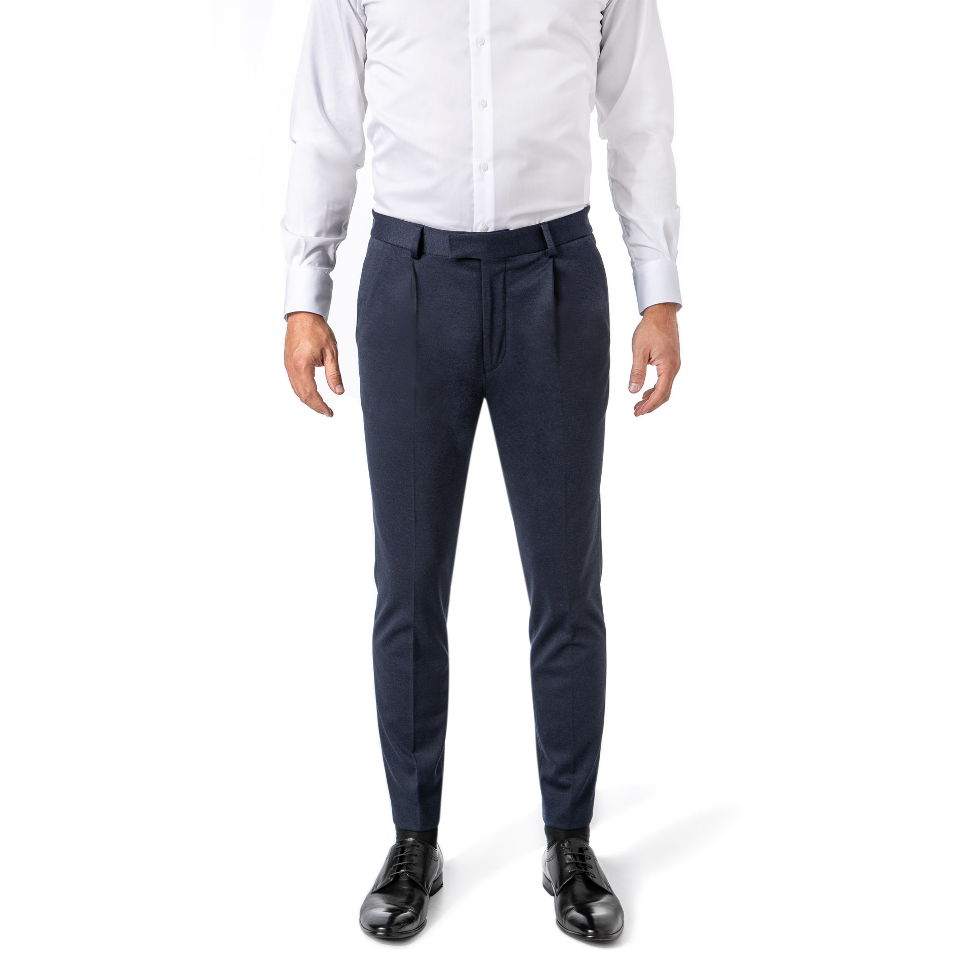 JOOP! Herren Hose blau meliert Slim Fit