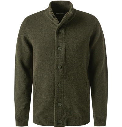 Barbour Cardigan Patch seaweed MKN0731GN73 Image 0