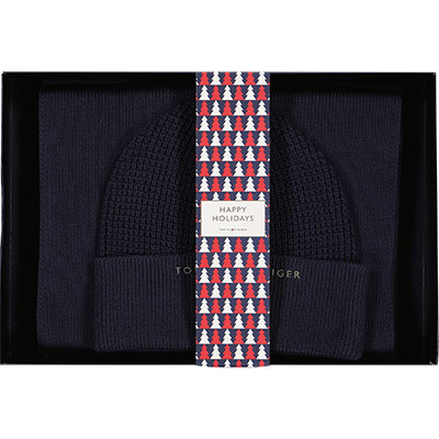 Tommy Hilfiger Mütze + Schal AM0AM10357/DW6