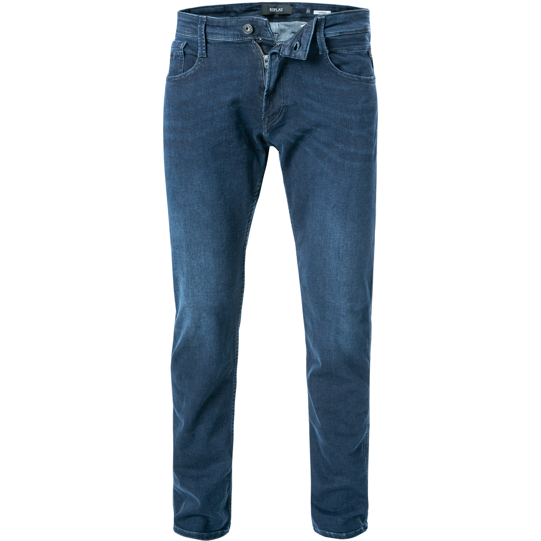 Replay Herren Jeans Blau Slim Fit