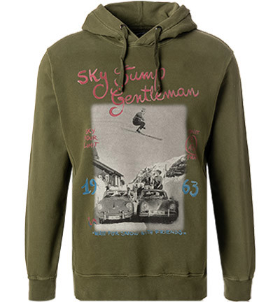BOB Hoodie MUSTANG PRINT05/militare