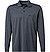 Polo-Shirt, Baumwoll-Jersey, schwarz gemustert - schwarz
