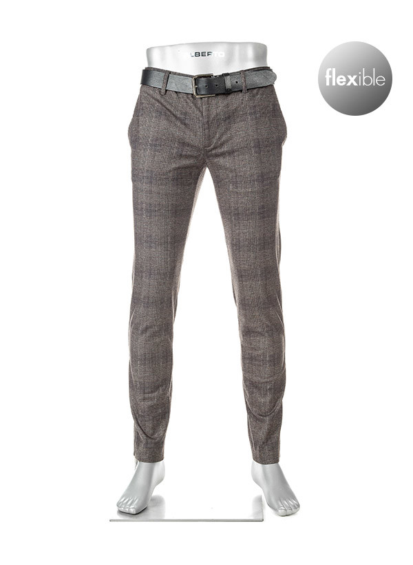 Alberto Slim Fit Rob Glencheck Jersey 35361641/085 Image 0