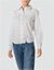 Bluse mit allover dots Print - ecru