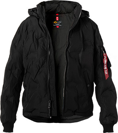 ALPHA INDUSTRIES Jacke Hooded Logo 108107/03