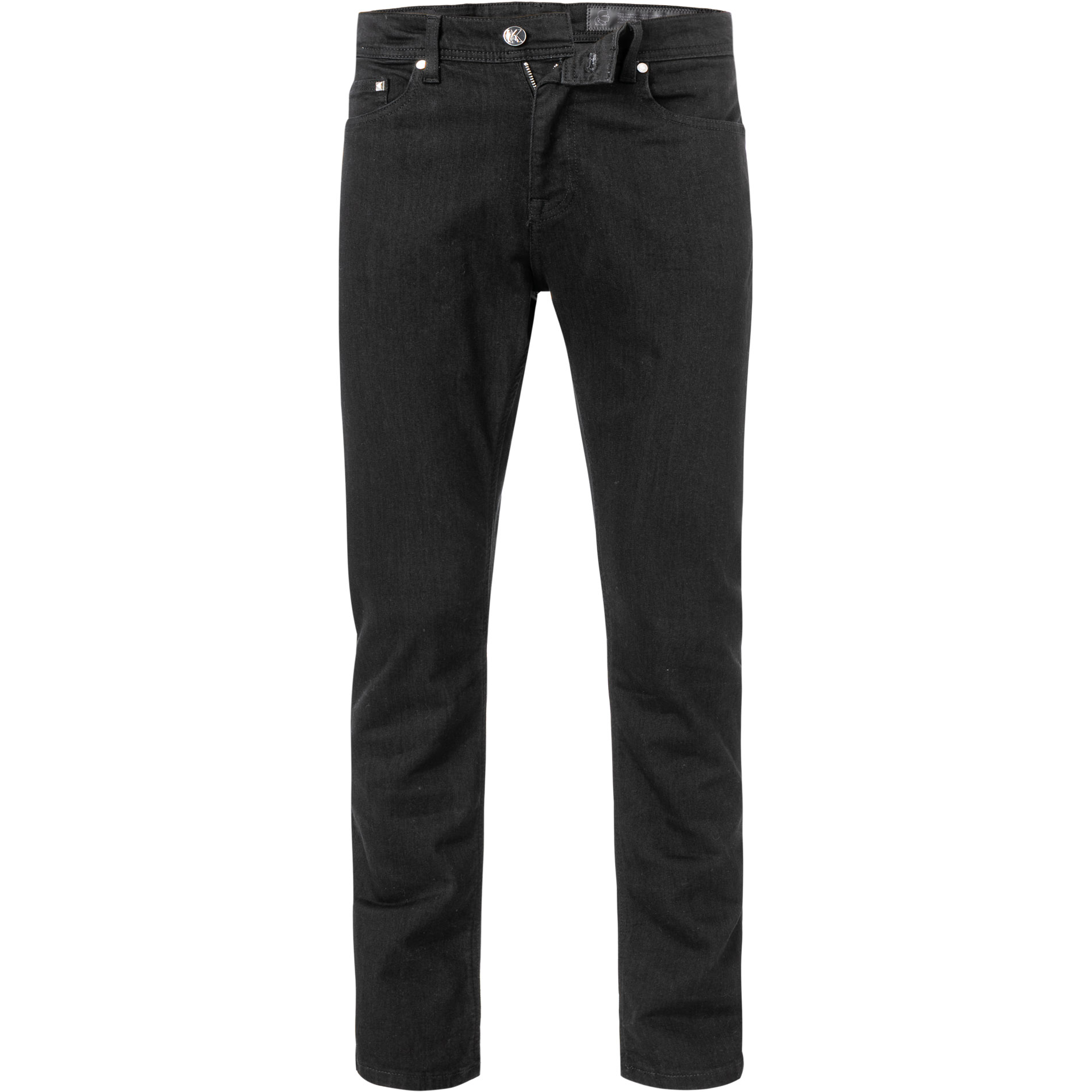 KARL LAGERFELD Herren Jeans schwarz Baumwolle