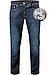 Jeans Lyon, Big&Tall, Bio Baumwolle T400®, dunkelblau - dunkelblau