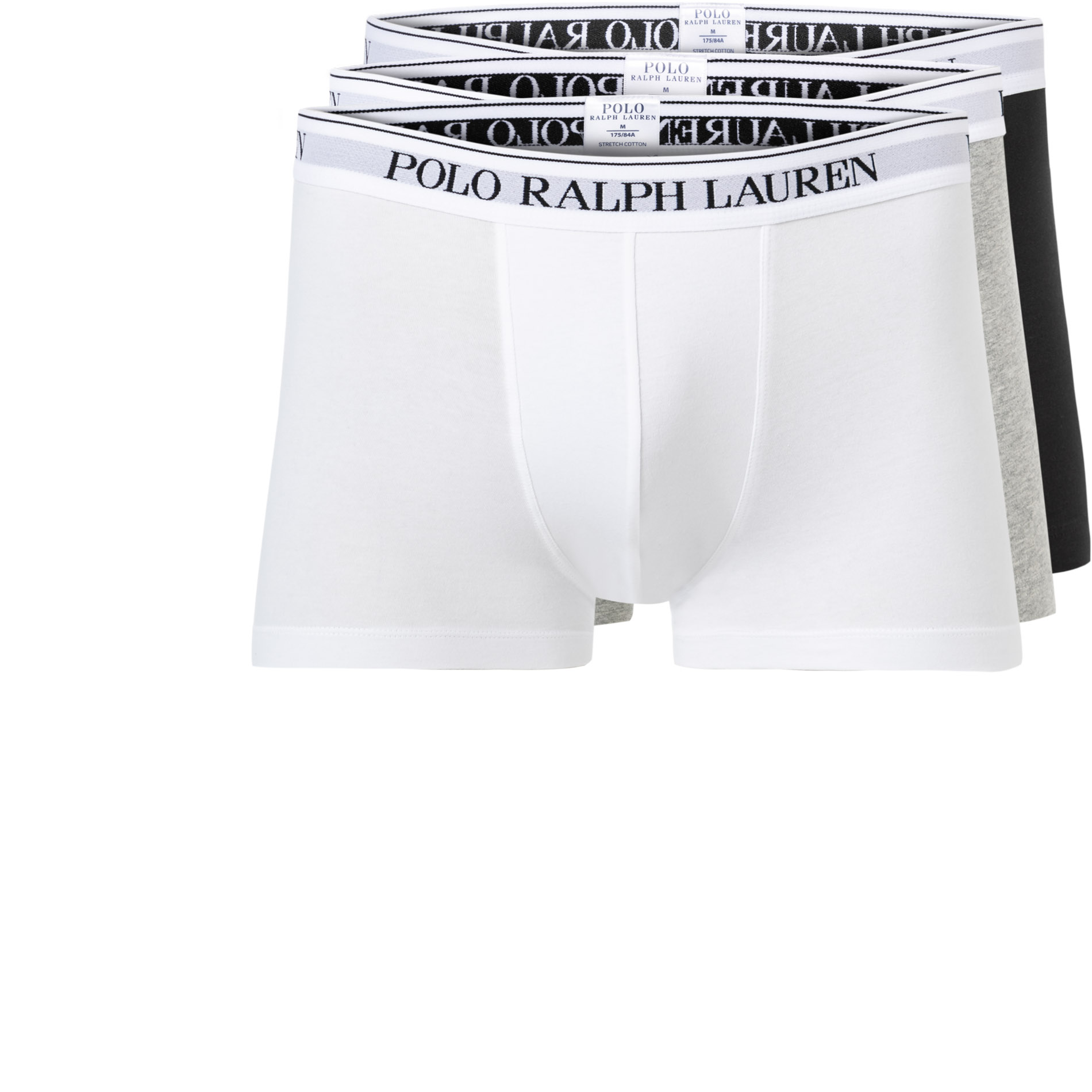 Polo Ralph Lauren Herren Trunks grau Baumwolle & Mix unifarben