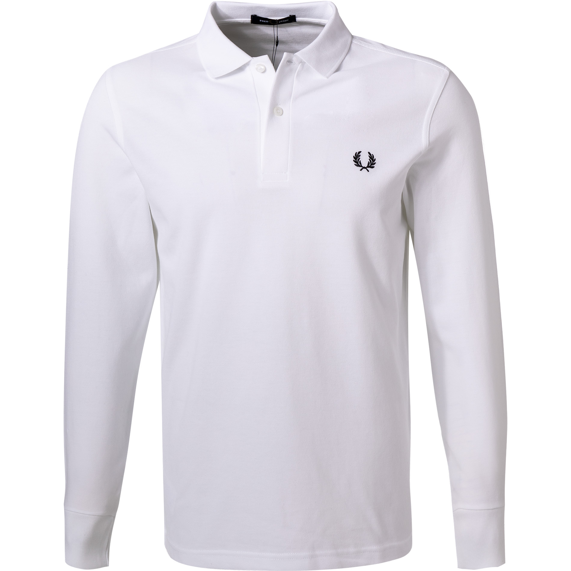 Fred Perry Herren Polo-Shirt Weiß