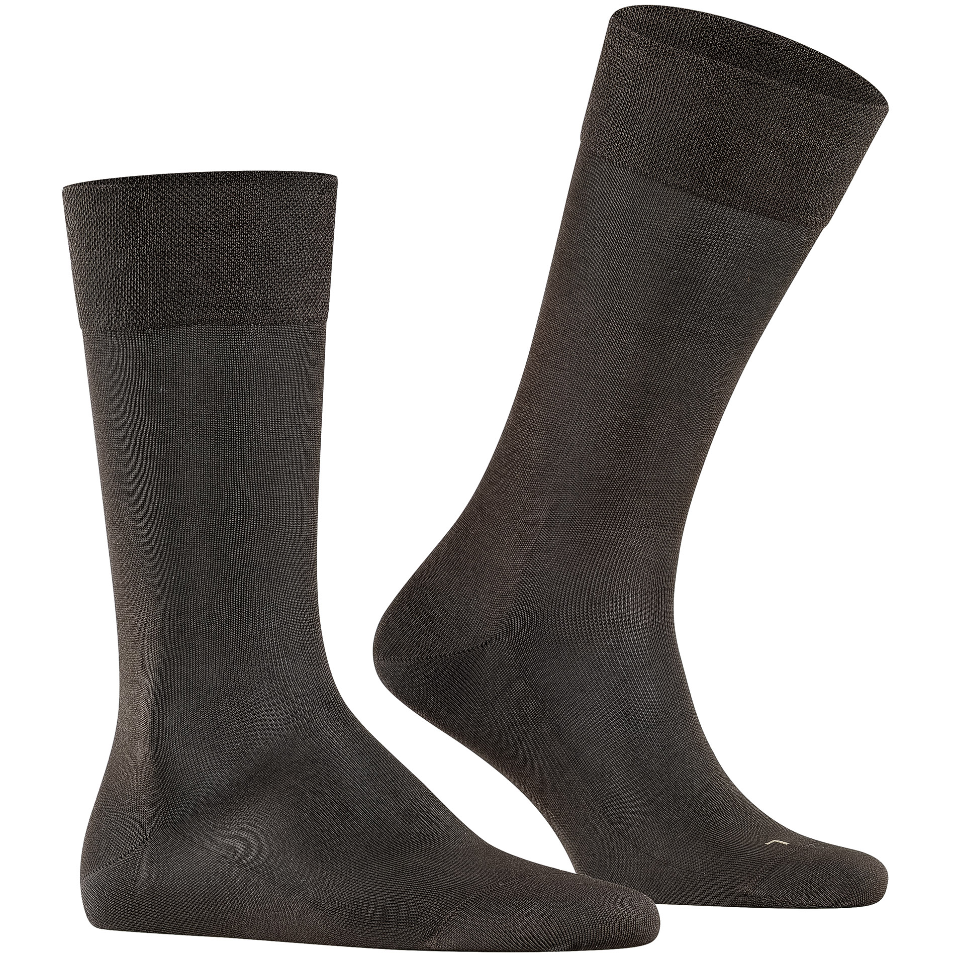 Falke Herren Socken braun Baumwolle & Mix unifarben