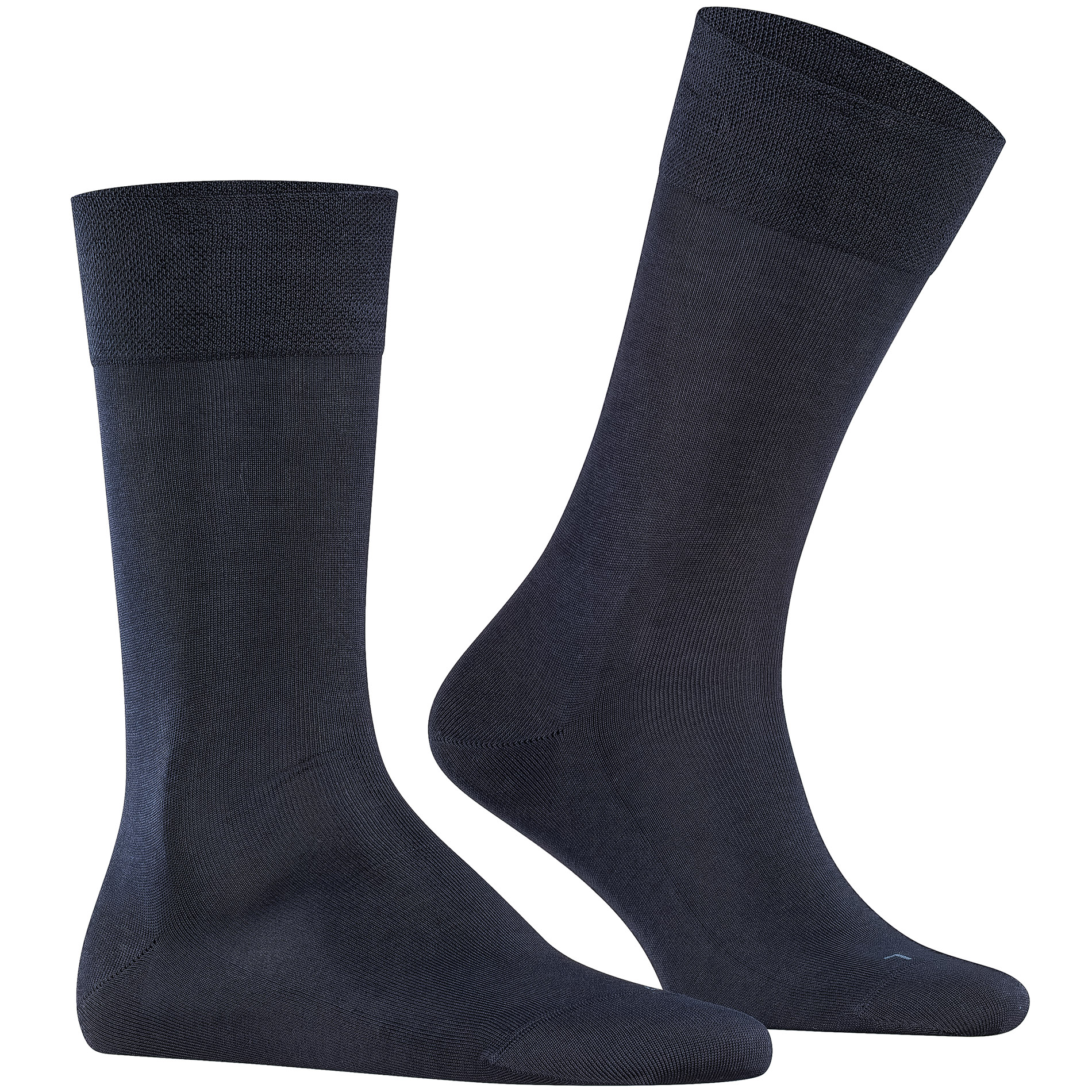 Falke Herren Socken blau Baumwolle & Mix unifarben