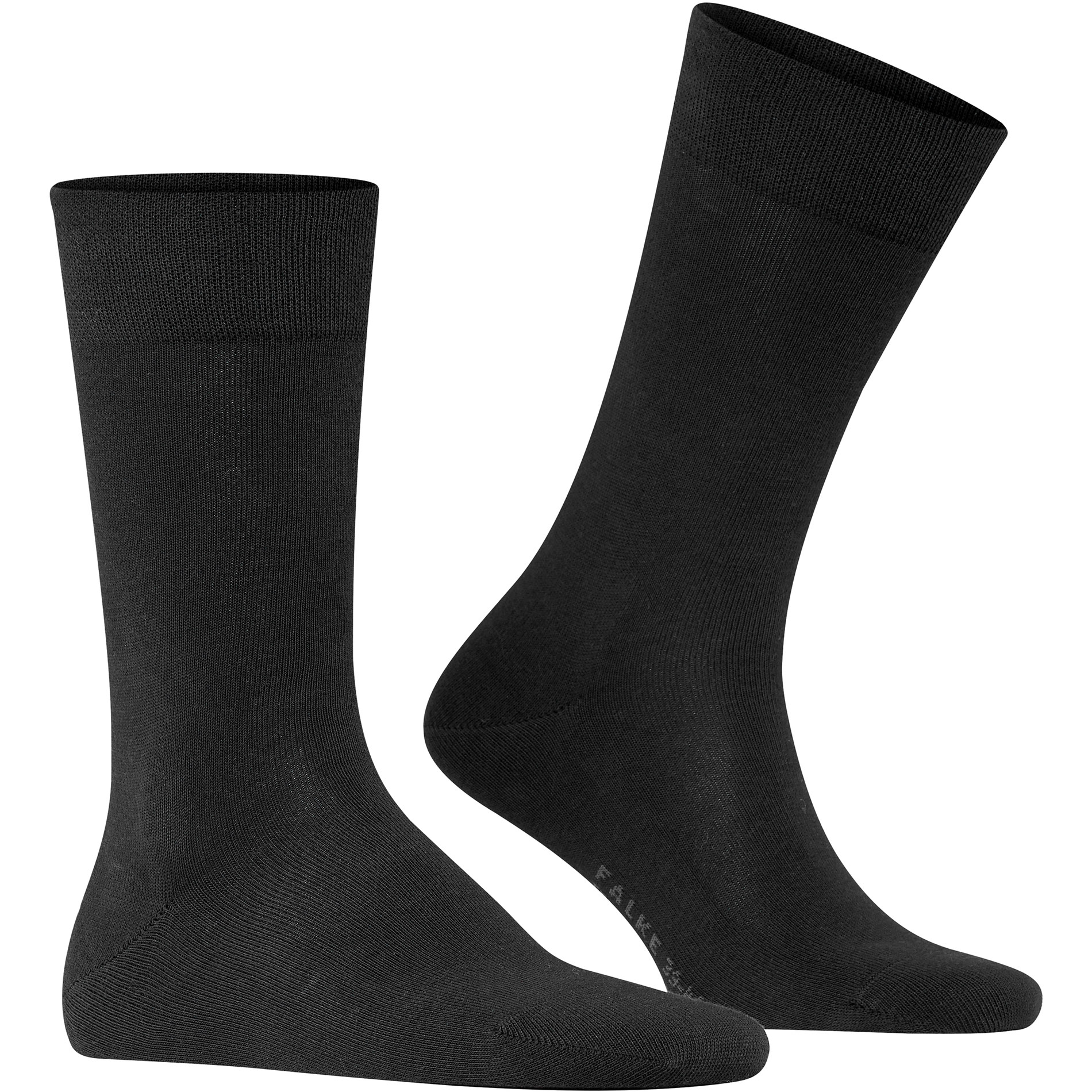 Falke Herren Socken schwarz Baumwolle & Mix unifarben