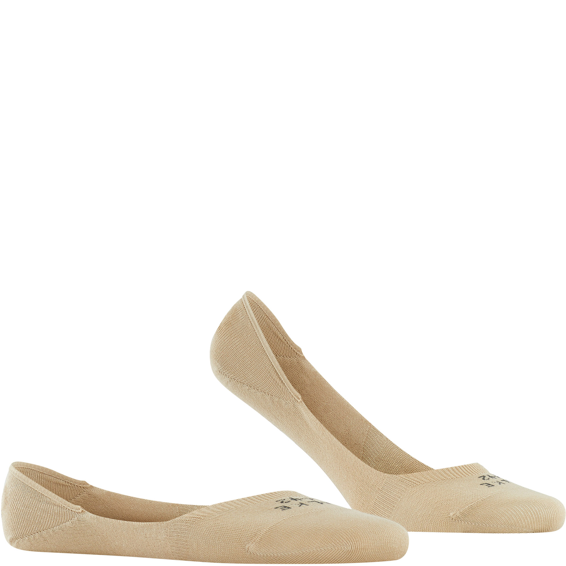 Falke Herren Füsslinge Beige Baumwolle & Mix Unifarben