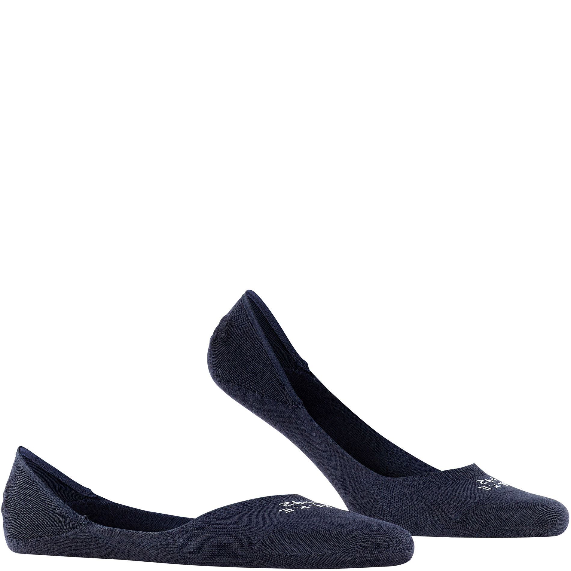 Falke Herren Füsslinge Blau Baumwolle & Mix Unifarben