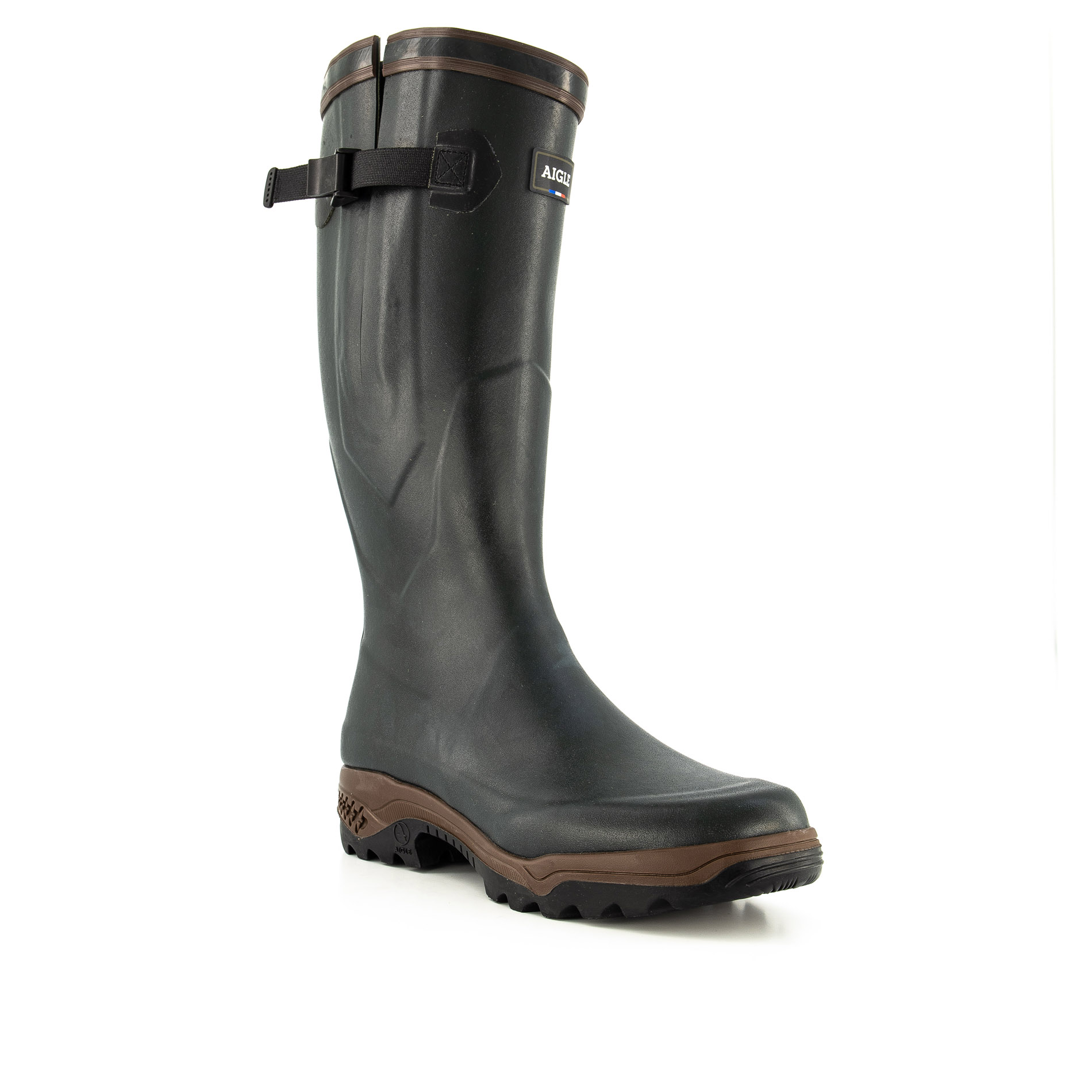 Aigle Herren Gummistiefel grün Gummi