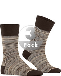 Falke Socken Sensitive Rooted 3er Pack 12527/5235