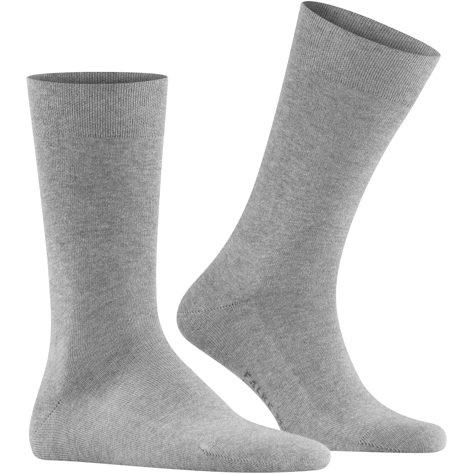 Falke Herren Socken grau Baumwolle & Mix unifarben