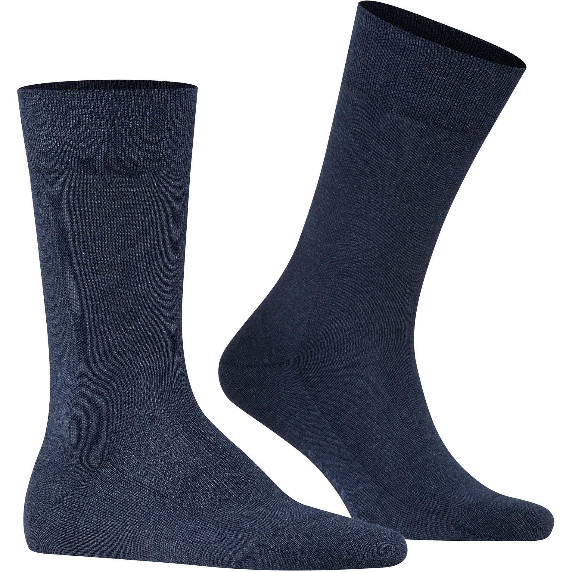 Falke Herren Socken blau Baumwolle & Mix unifarben