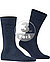 Serie Sensitive London, Socken, Baumwolle, navy - navy