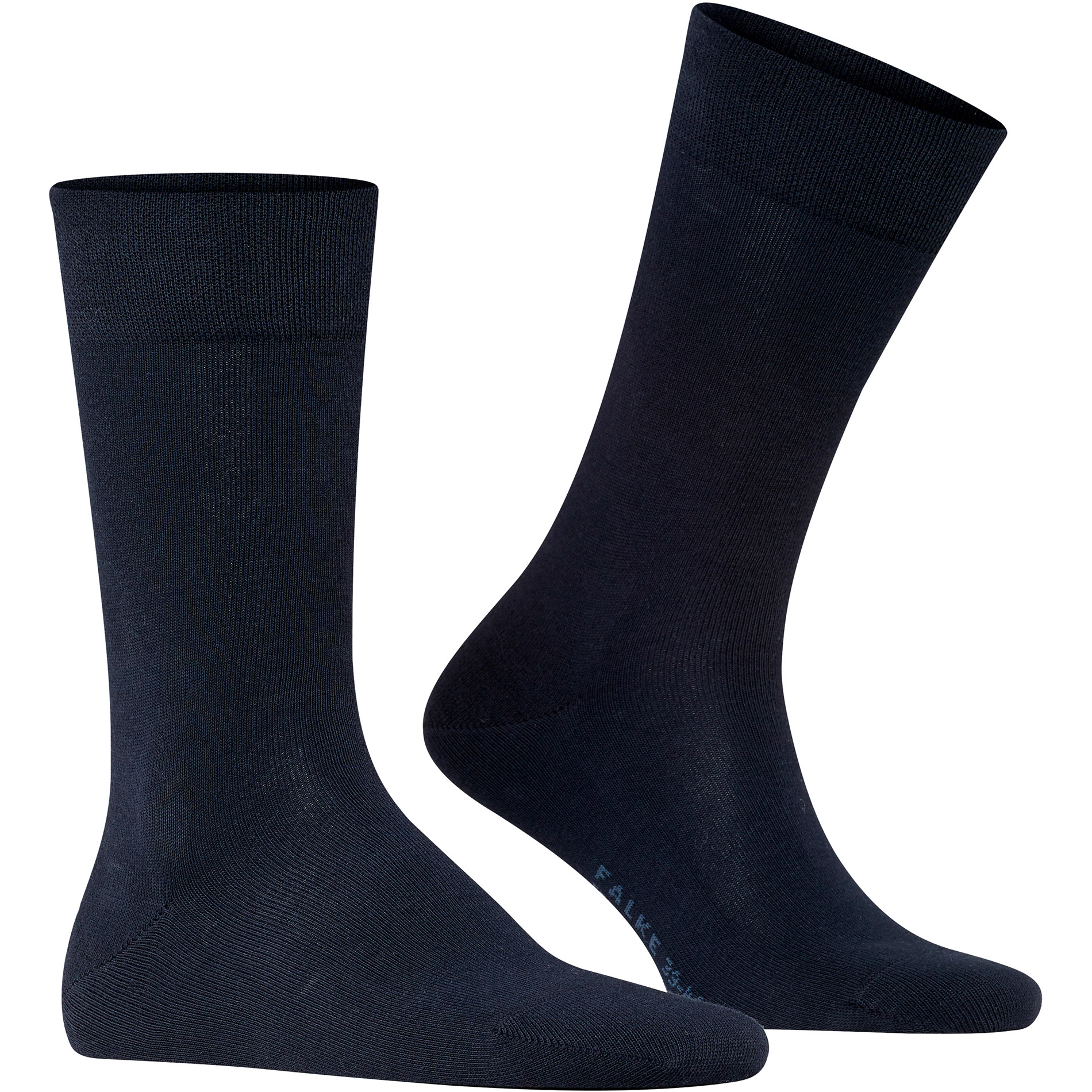 Falke Herren Socken blau Baumwolle & Mix unifarben