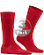 Serie Sensitive London, Socken, Baumwolle, rot - rot