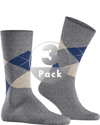 Burlington Socken King 3er Pack 21090/3393 Image 0