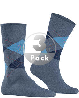 Stylingtipps Beschreibungsbild von Burlington Socken King 3er Pack 21090/6664