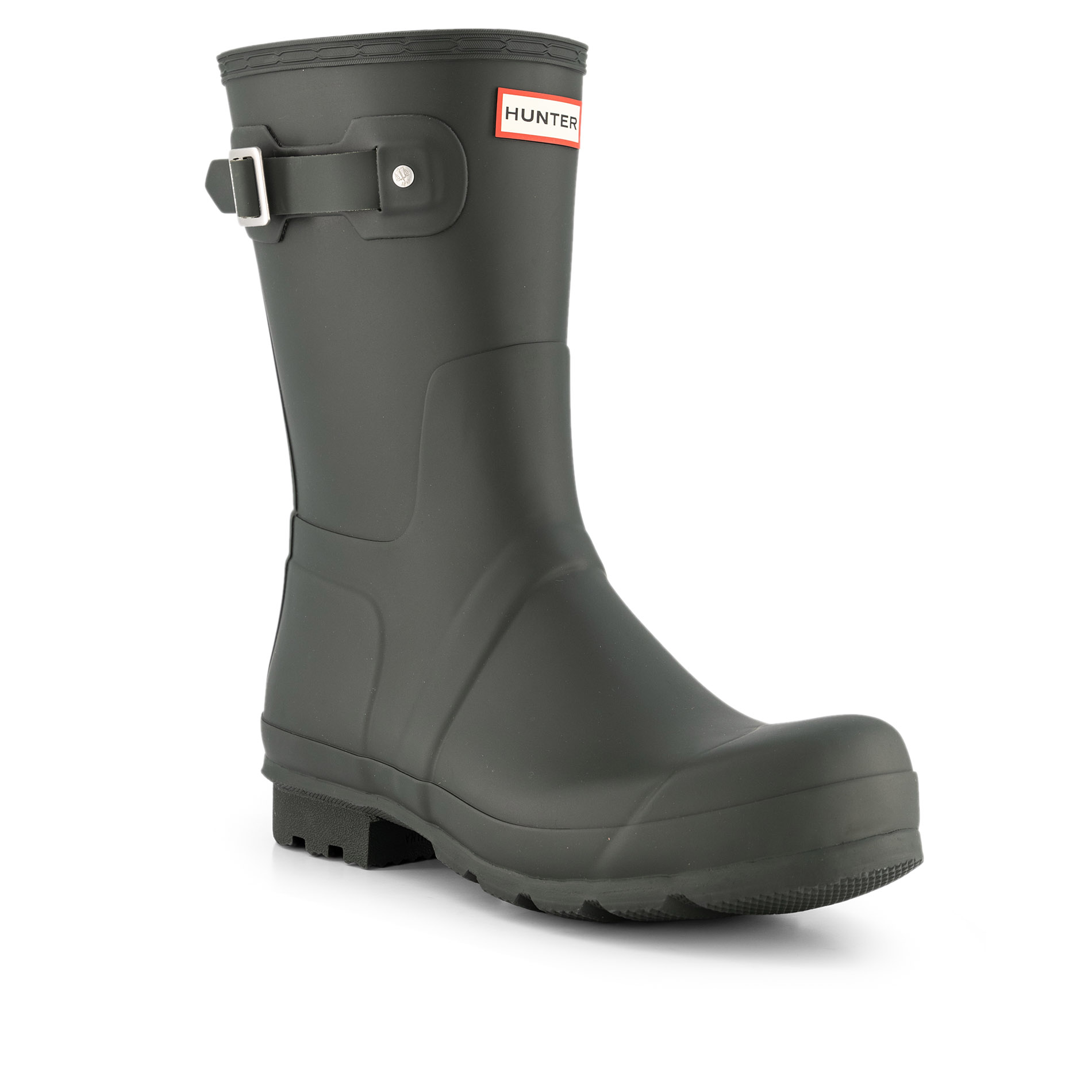 HUNTER Herren Gummistiefel grün Gummi