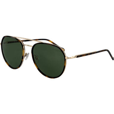 Sonnenbrille, Metall, gold-braun