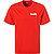 T-Shirt, Relaxed Fit, Baumwolle, rot - rot