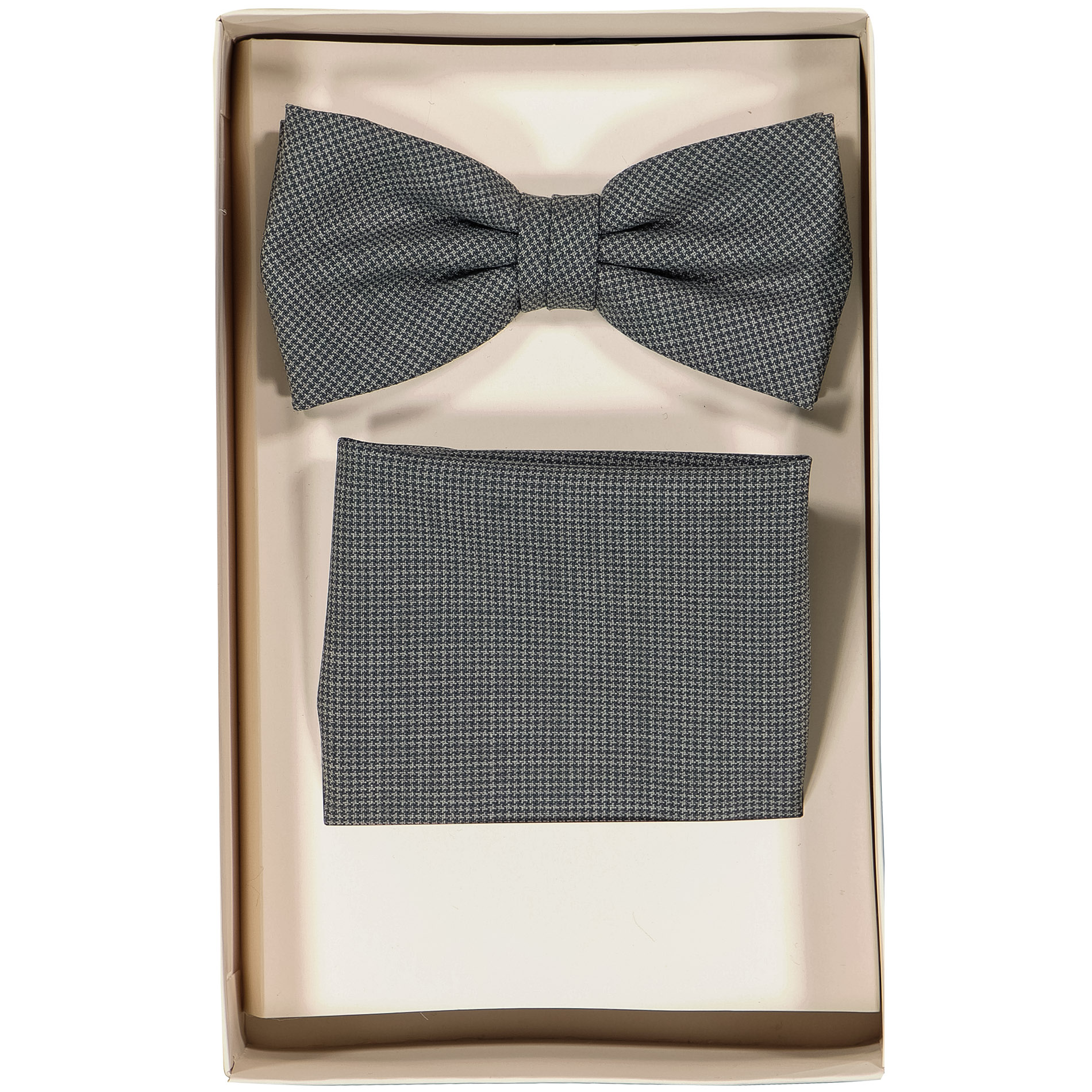 Carl Gross Herren Set grau Schurwollmix unifarben