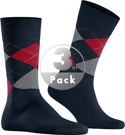 Burlington Socken King 3er Pack 21090/6120