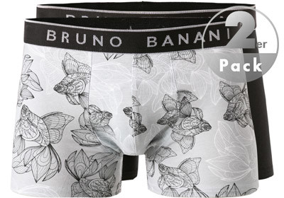 bruno banani Shorts 2er Pack Exotic 2201-2449/4519