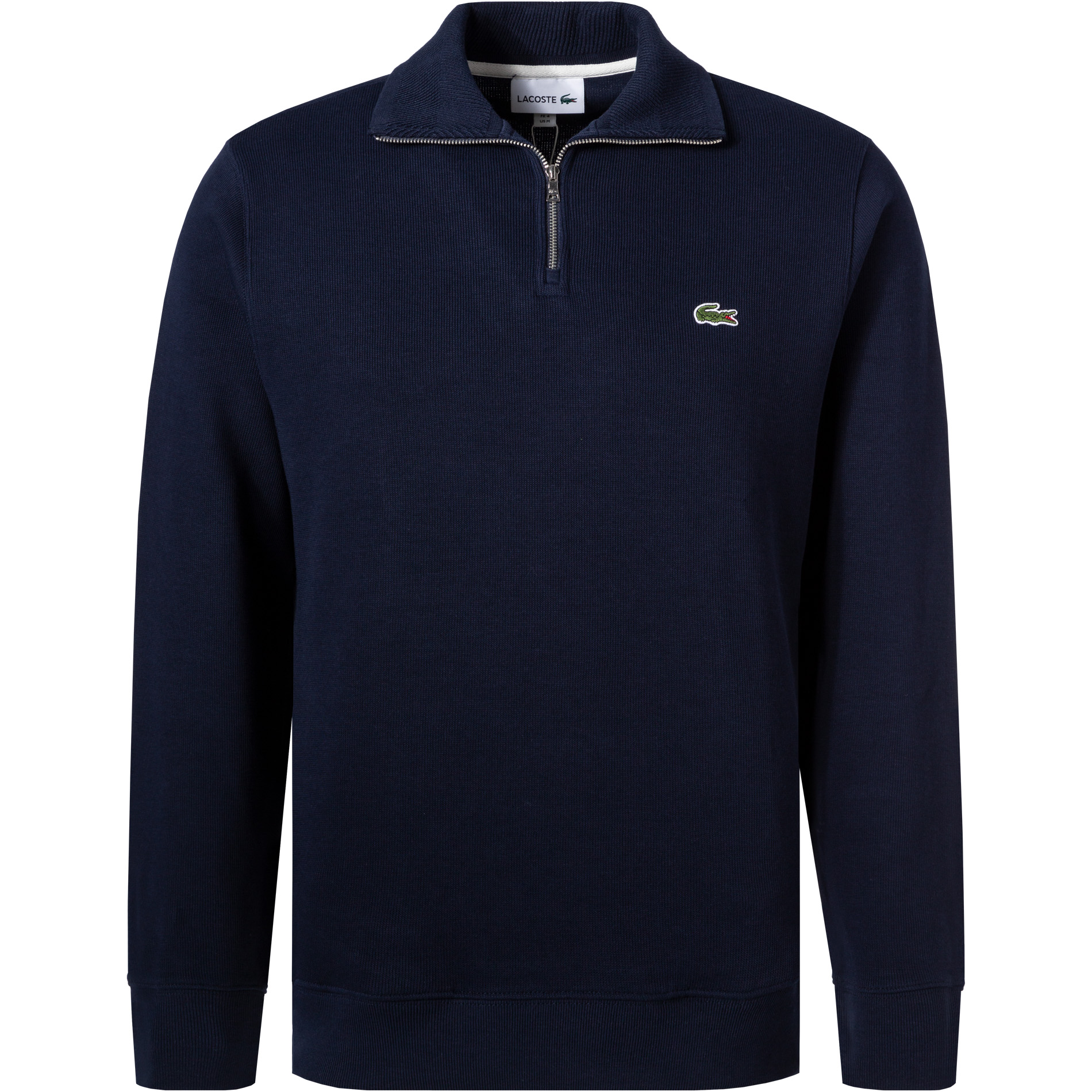 LACOSTE Herren Troyer blau Baumwolle unifarben