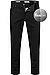 Jeans Cadiz, Straight Fit, Baumwolle T400® 11oz, schwarz - schwarz